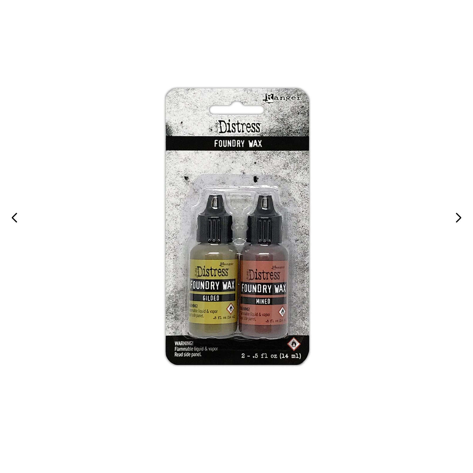 Tim Holtz Distress Foundry Wax Kit #1 Gilded/Mined