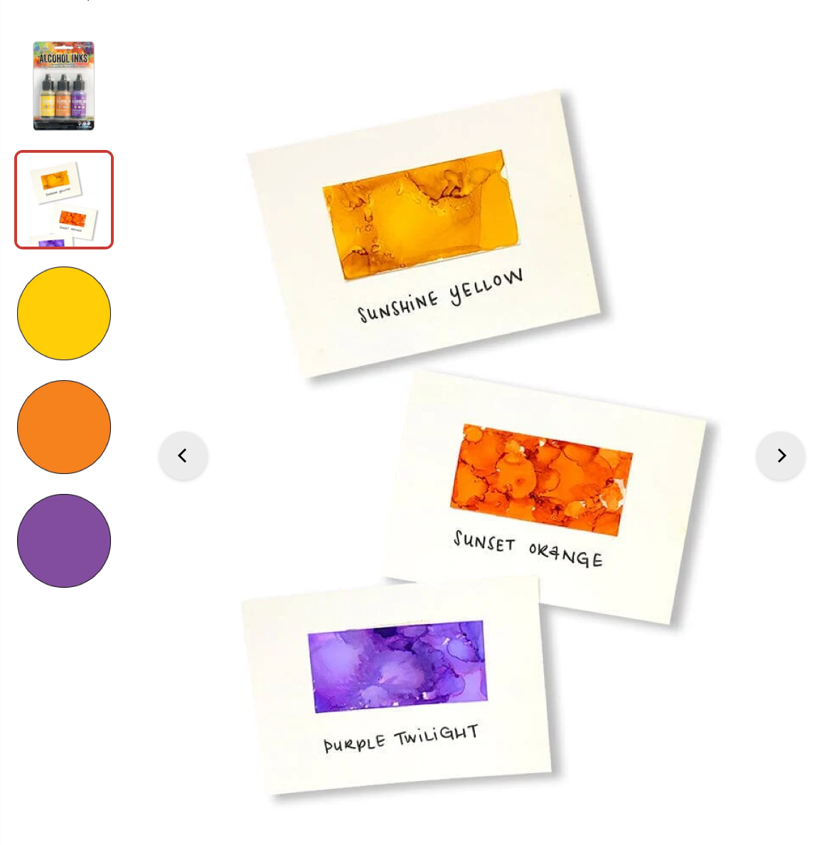 Tim Holtz Alcohol Ink Kit - Summit View