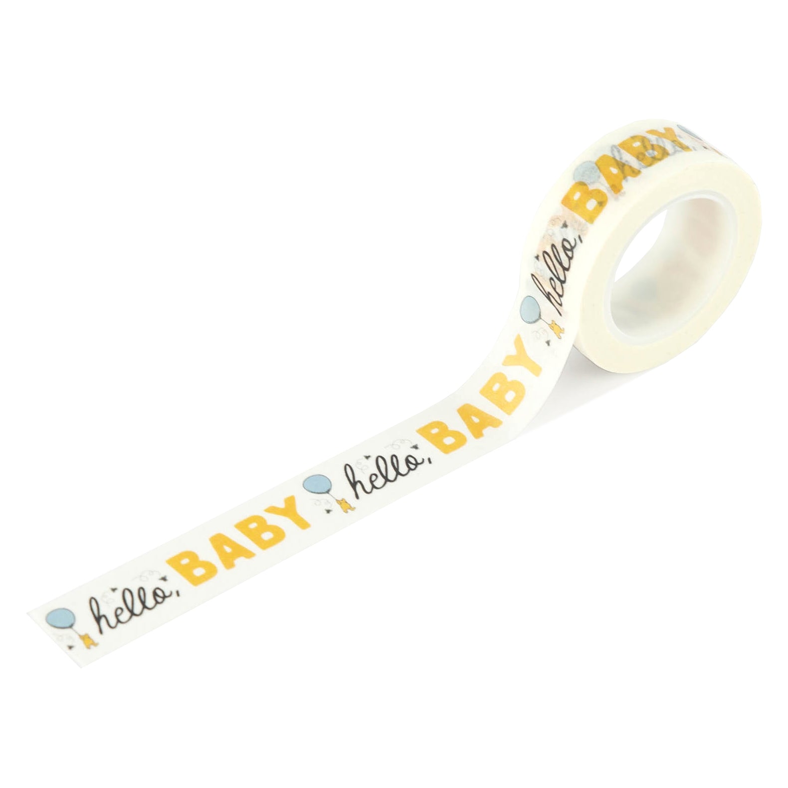 Echo Park Winnie The Pooh Baby Washi Tape - Hello Baby Balloon