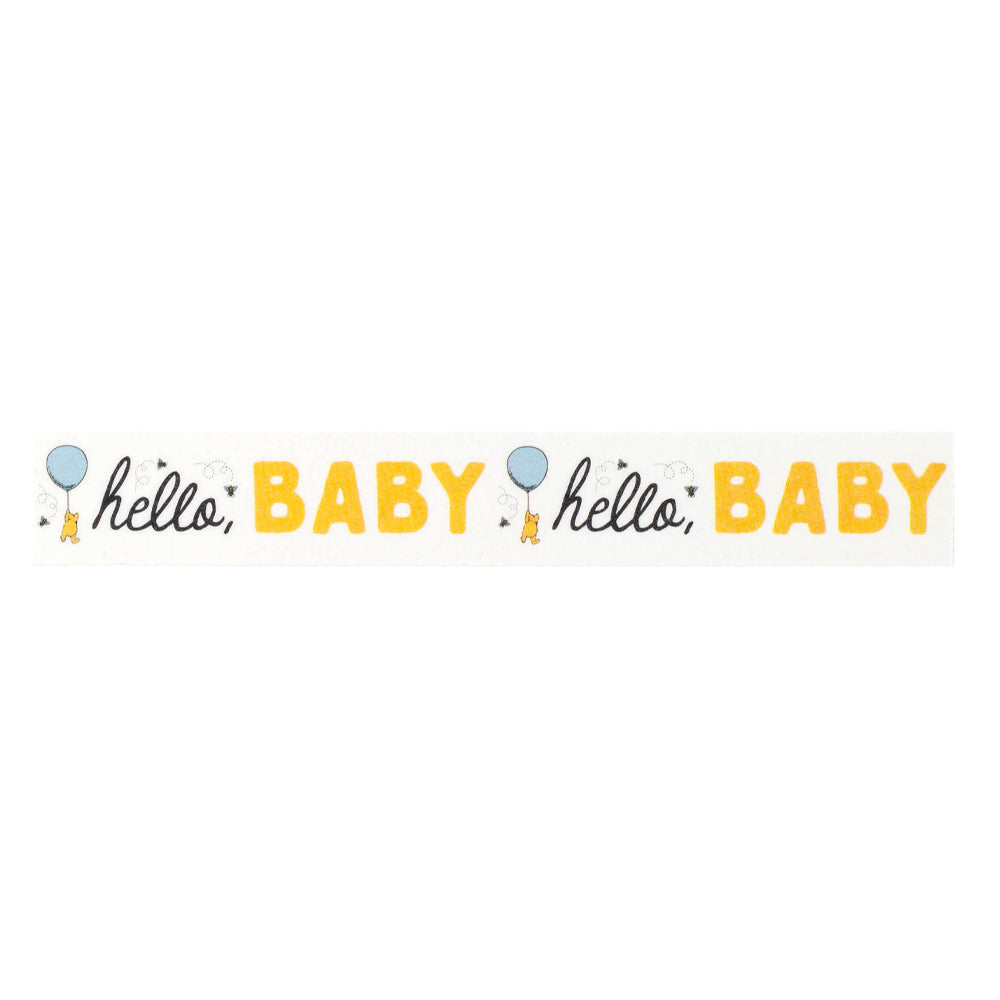 Echo Park Winnie The Pooh Baby Washi Tape - Hello Baby Balloon