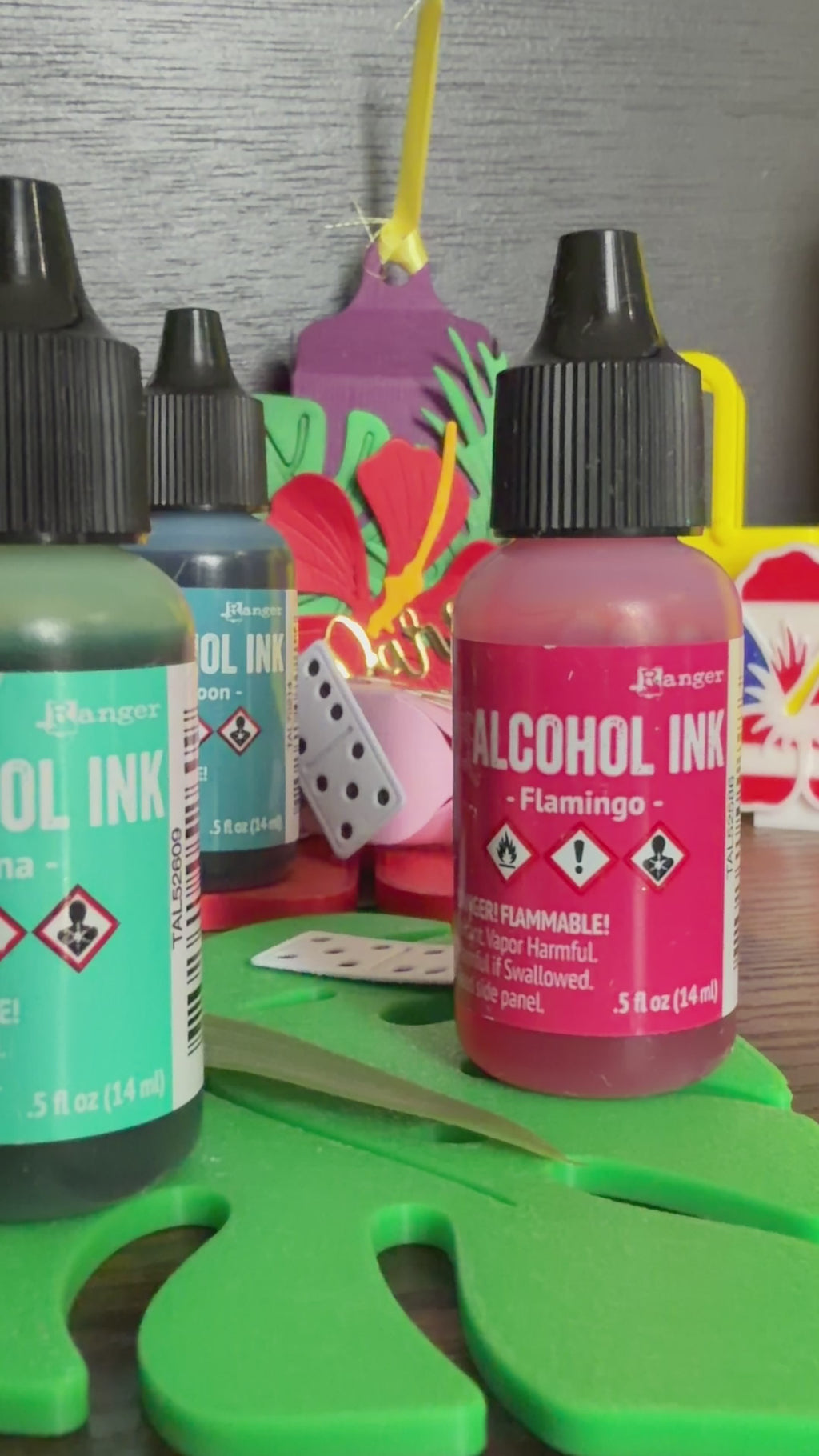 Alcohol Ink Christmas Cards - A Creative Paper Crafting Workshop