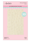 PRE-ORDER Spellbinders Frank Garcia 3D Embossing Folder Haberdashery Buttons
